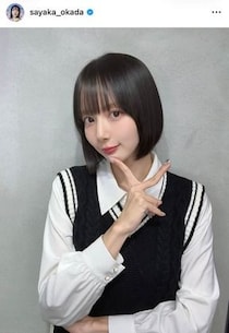 「役満ボディー」岡田紗佳、ノースリオールインワン姿ですらり神スタイル炸裂　「とても綺麗」「可愛さ神級」