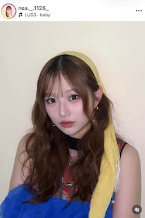 辻希美の長女・希空、肩出しトップス×ツインテールでかわいさ限界突破　「韓国で爆買い」「BHCチキン」楽しむ
