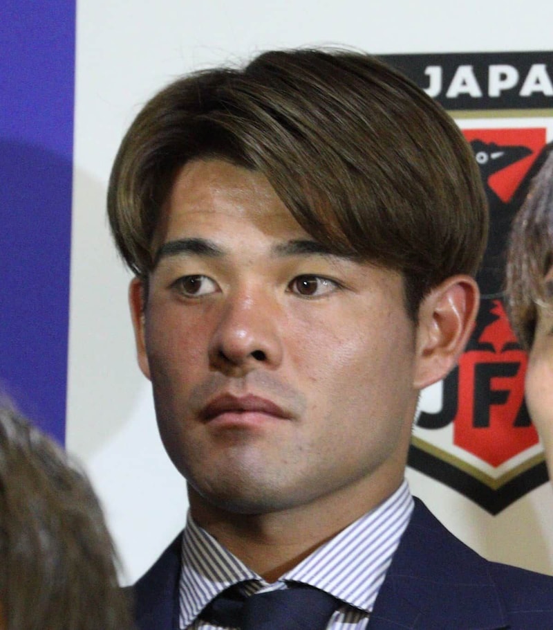 日本代表・佐野選手（編集部撮影）