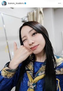 新しい学校のリーダーズ・KANON、制服姿と雰囲気変わって　ジャケットあわせたコーデで...プラベ風ショット