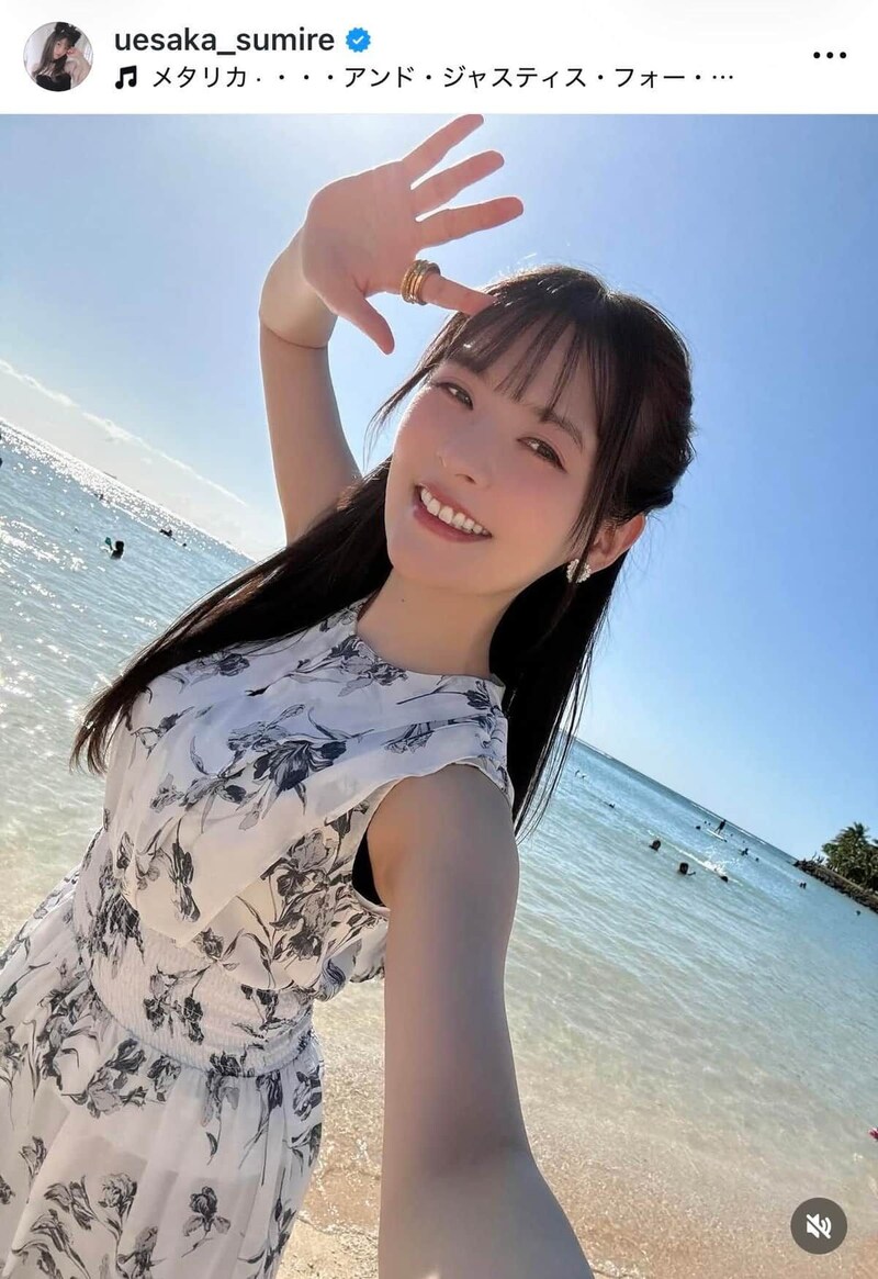 上坂すみれさんのインスタグラム(@uesaka_sumire)より