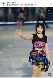 フィギュア・中井亜美、赤×黒衣装で大人っぽく...妖艶な雰囲気　「赤いドレスの天使」「かわいいから綺麗に」