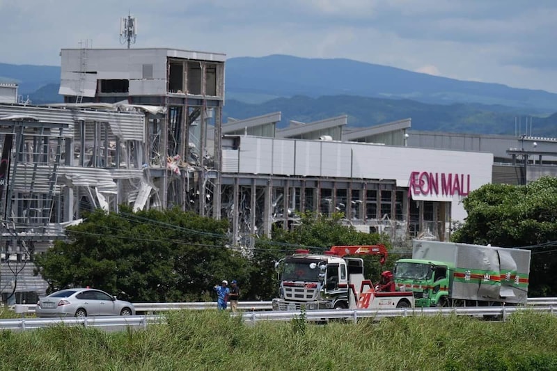 イオンモール熊本で爆発事故が発生した（写真：AP/アフロ）