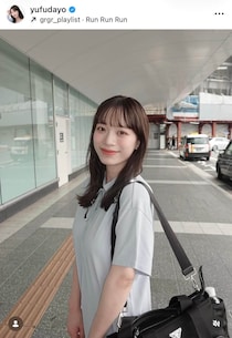 サッカー日本代表・上田綺世の美人妻・由布菜月、「ユニクロ」私服コーデで「激カワ」ショット