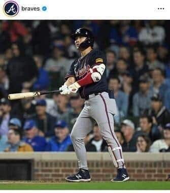 キム・ハソン選手(球団インスタグラムより)