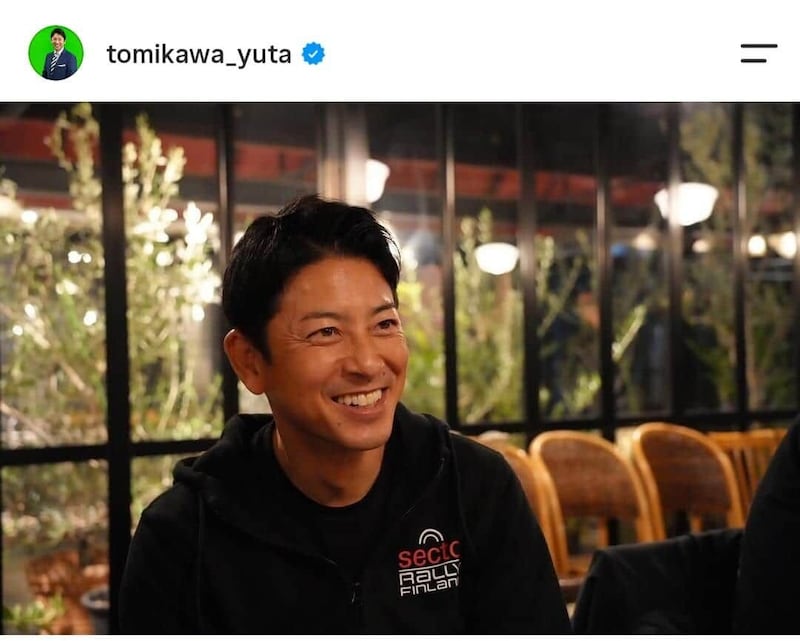 富川悠太氏のインスタグラム(@tomikawa_yuta)より