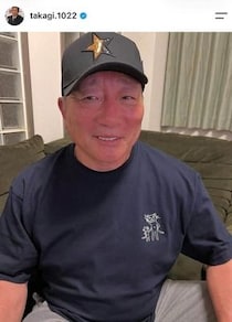 高木豊67歳、年下美人妻と「ちょいとした夏休み」旧軽井沢で楽しむ　ステキ夫婦ラブラブ2ショット