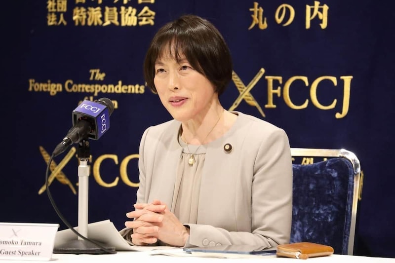 共産党の田村智子委員長（2024年3月撮影）