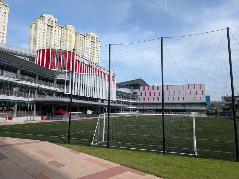 マレーシアのSunway International Schoolにて（筆者撮影）