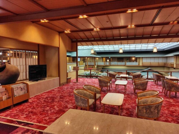 フロントロビーの一角に常設(画像提供:賢島宝生苑)