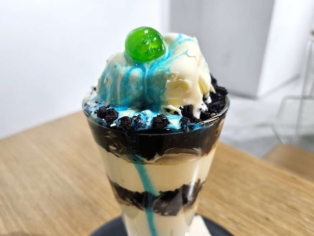 シロップをかけると...(画像は編集部撮影)