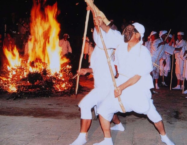 ケベス祭り(画像提供:大分県観光情報公式サイト内「おおいた風景写真集」)