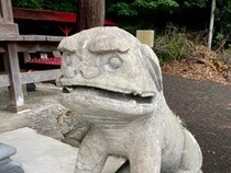 ユルいにもほどがある...　江戸時代の職人が作った狛犬が「鼻ペチャ犬」にしか見えない