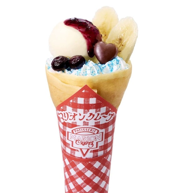 【マリオンクレープアトラクションズ】lily whiteクレープ 1000円（画像はプレスリリースより）