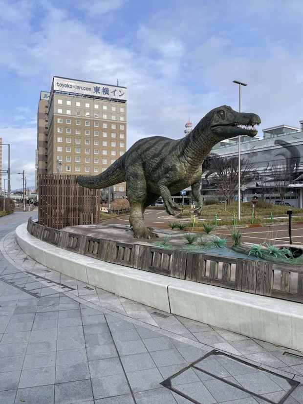 21日午後の福井駅前(爆戦@62gata_Bakusenさんの投稿より)