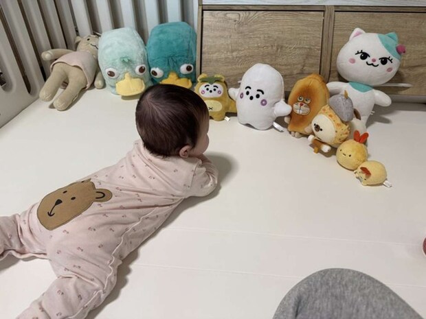 ぷしゅぷしゅがプレゼン中？（画像はりんちゃ（＠mooogu2288）さんの投稿より）