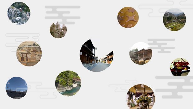 日本遺産紹介動画の一部(画像はプレスリリースより)