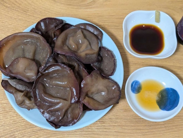 刺身で食べた（画像はまつじ＠matsujun5213さんの投稿より）