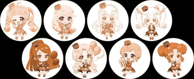 選べるキャラクターアートアイス（全8種）各900円 （C)TーARTS ／ syn Sophia ／ テレビ東京 ／ AP製作委員