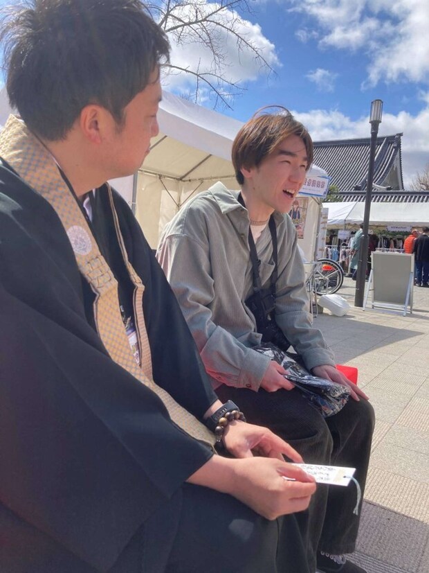 モーリーさんに相談中