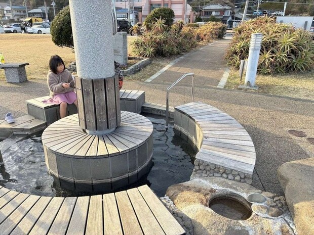 海を見ながらほっこり