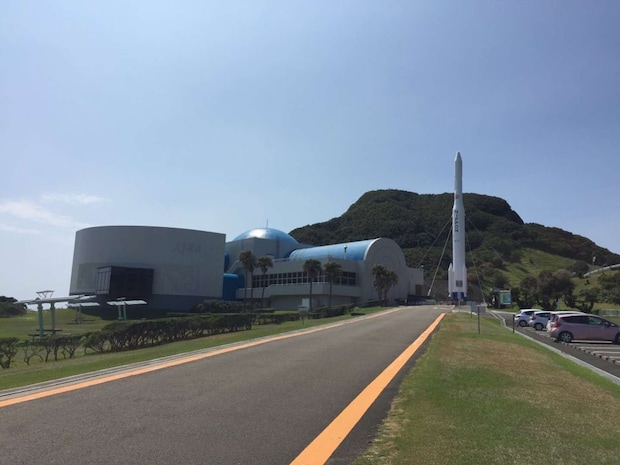 種子島宇宙センター（記者撮影）