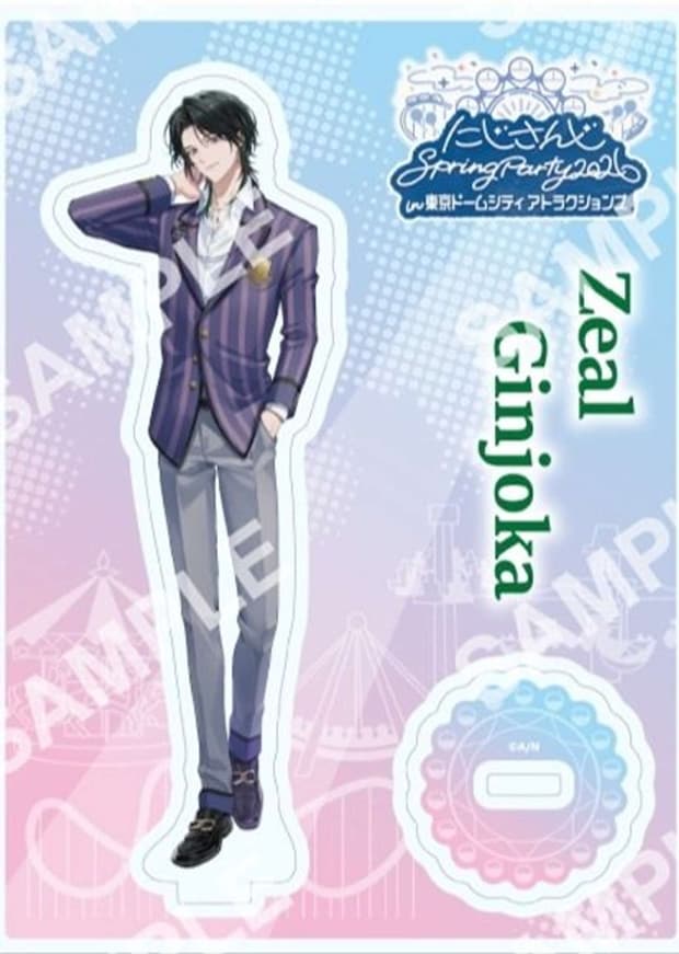 東京ドームシティ アトラクションズ×にじさんじ　アクリルスタンド