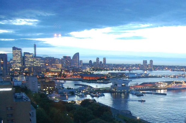 絵画のような横浜の景色（ホテルニューグランドのプレスリリースより）