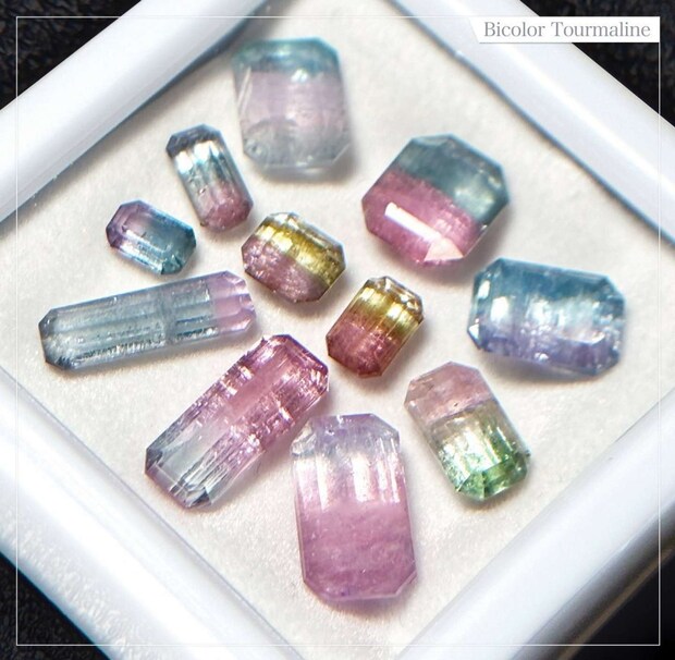 同じ「トルマリン」でも個性は様々(画像提供:ろこ(@roko_o64)さん)