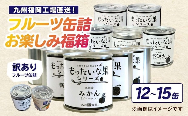 福岡県 八女市「九州福岡工場直送！ 訳あり フルーツ缶詰」10000円（ふるさとチョイスより）
