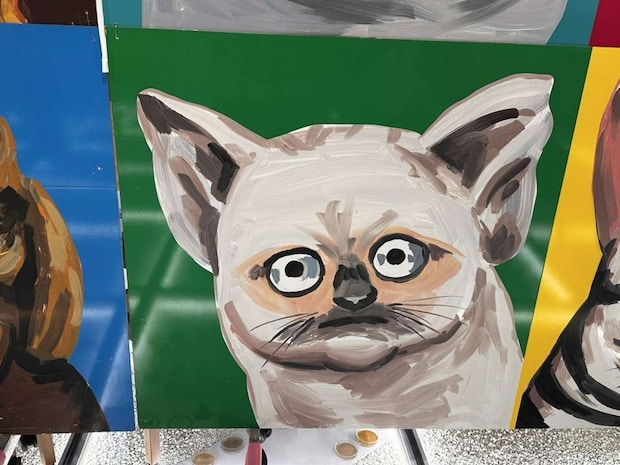 目力、すご......。