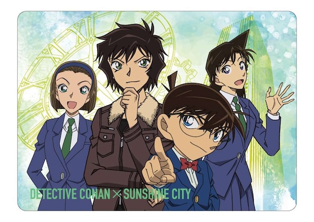 第二弾オリジナルメタルカード 提供:サンシャインシティ(C)青山剛昌/小学館・読売テレビ・TMS 1996