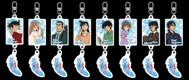 アクリルキーホルダー(全8種・ランダム)【各990円】提供:サンシャインシティ(C)青山剛昌/小学館・読売テレビ・TMS 1996