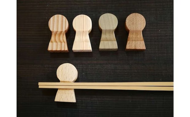 【奈良県 奈良市】「古墳箸置き 5個セット 合同会社工藝舎」9,000円(ふるさとチョイスより)