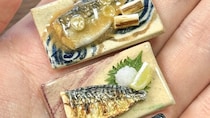 「脳がバグるほどの再現力」「食べられるでしょこれ」　リアルすぎる〝ミニチュア3皿〟にSNS驚がく