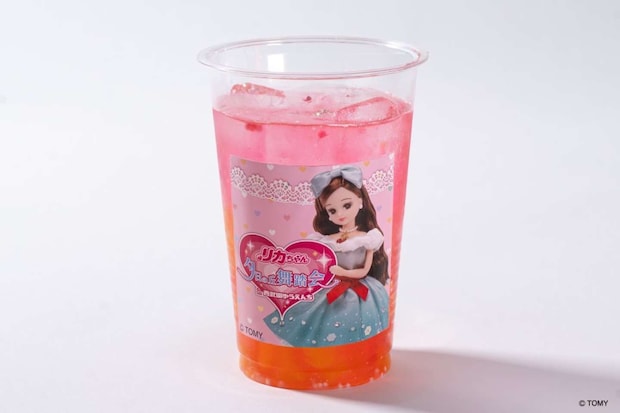 「キラキラ☆ピーチゼリーソーダ」（900円）（画像はプレスリリースより）