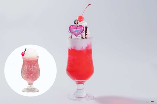 「ときめき♡いちごクリイムソーダ　ミニチュアクリイムソーダ付き」（1200円）（画像はプレスリリースより）