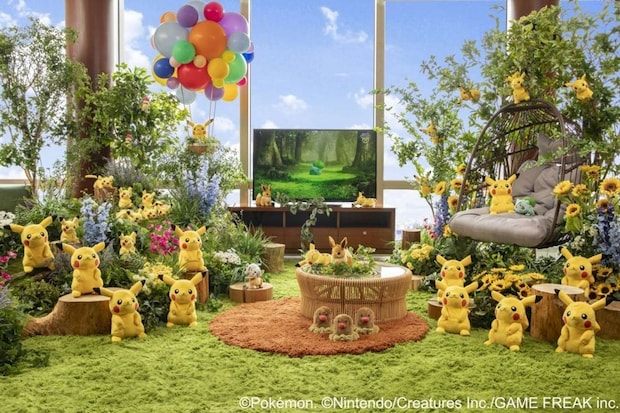 ピカチュウがいっぱいだ～！（C)Pokémon. （C)Nintendo／Creatures Inc.／GAME FREAK inc.