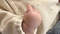 ママが赤ちゃんに「かわいいね」→まさかの〝反応〟に1.3万人もん絶　「尊い」「かわいい上に賢い」