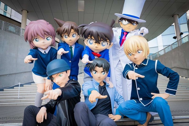 キャラクター撮影会（C)青山剛昌／小学館　（C)青山剛昌／小学館・読売テレビ・TMS 1996