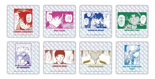 ホログラムステッカーvol.4（C)青山剛昌／小学館　（C)青山剛昌／小学館・読売テレビ・TMS 1996