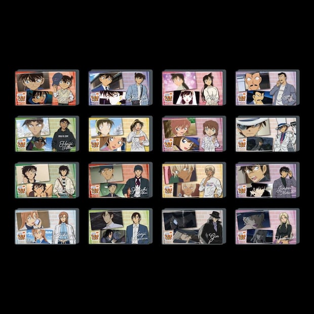 トレーディングミニアクリルブロック（ランダム全16種）（C)青山剛昌／小学館　（C)青山剛昌／小学館・読売テレビ・TMS 1996