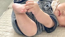 生後4か月の赤ちゃんによる〝発見〟に1.8万人感動　「尊い」「こうやってどんどん成長してくんだね」
