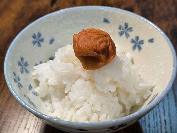 【無添加】梅と塩（画像は筆者撮影）