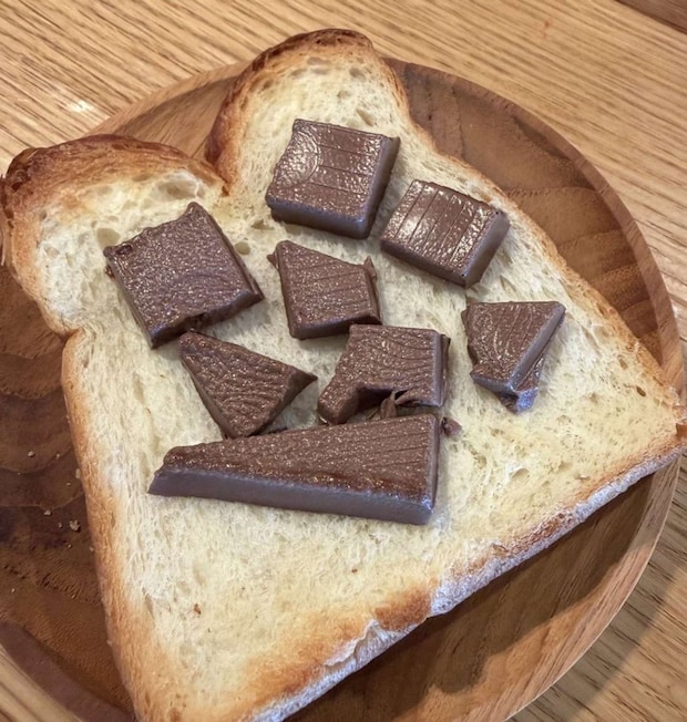こんがり焼いて...(画像は記者撮影)
