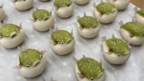フグだけど、丸ごといっても〝無毒〟です　可愛すぎる和菓子に4.7万人夢中「ふぐぅ～」「職人の技ですね」