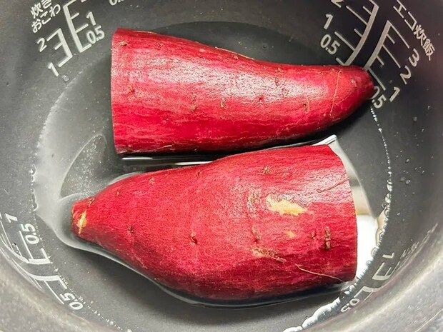 サツマイモの写真（撮影：grape編集部）