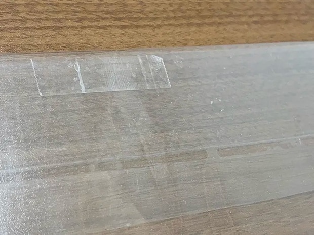 ビニールの画像（撮影：grape編集部）