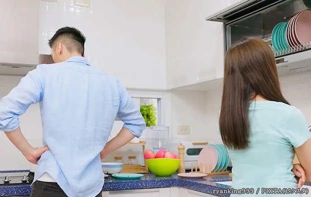 男性と女性の写真