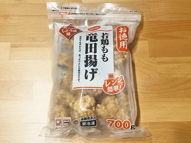 冷凍から揚げの写真（撮影：grape編集部）